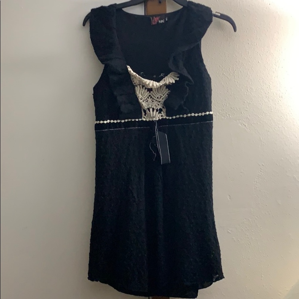 black dress , soft